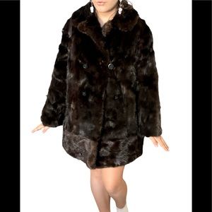 Vintage Mink Fur Coat —Three ways to wear it!